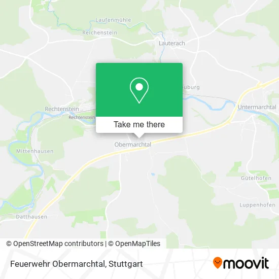 Карта Feuerwehr Obermarchtal