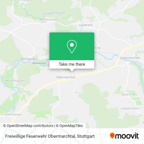 Freiwillige Feuerwehr Obermarchtal map