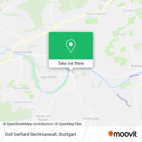 Doll Gerhard Rechtsanwalt map