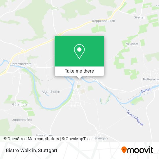 Карта Bistro Walk in