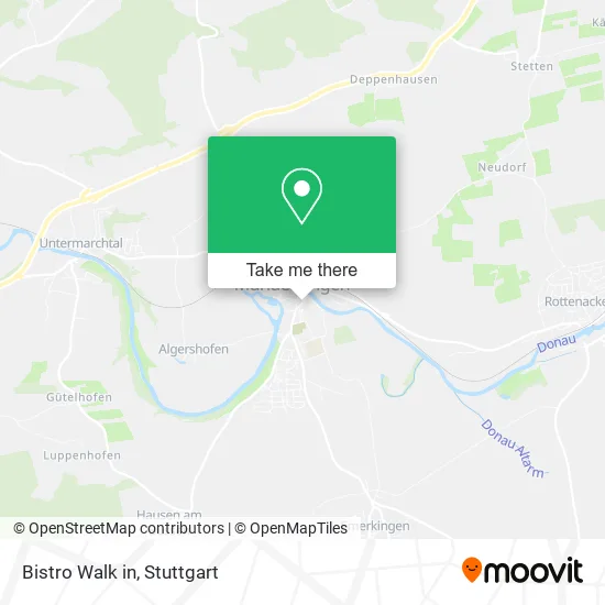 Карта Bistro Walk in