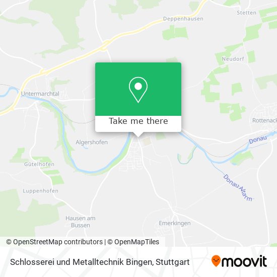 Schlosserei und Metalltechnik Bingen map
