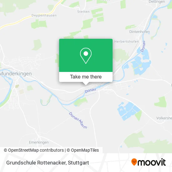 Карта Grundschule Rottenacker