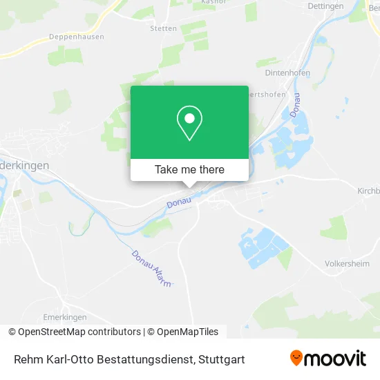 Карта Rehm Karl-Otto Bestattungsdienst