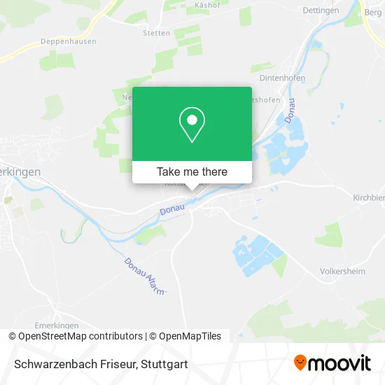 Карта Schwarzenbach Friseur