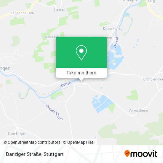 Danziger Straße map