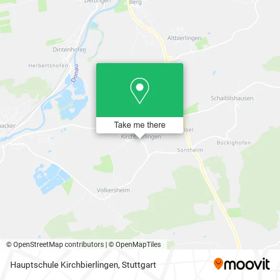 Карта Hauptschule Kirchbierlingen