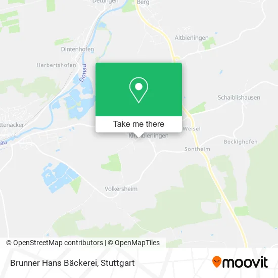 Карта Brunner Hans Bäckerei