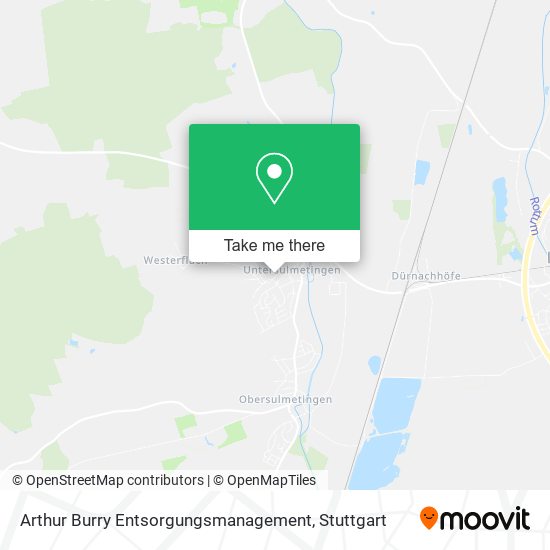Карта Arthur Burry Entsorgungsmanagement