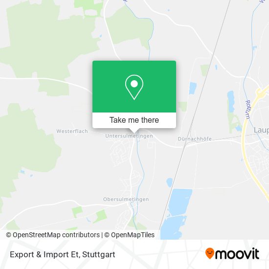 Export & Import Et map