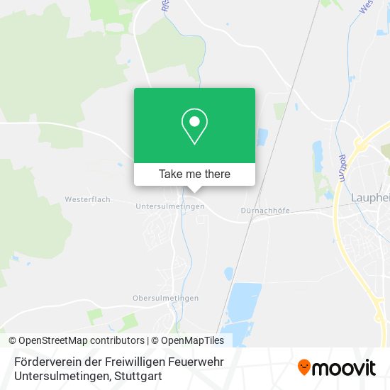 Förderverein der Freiwilligen Feuerwehr Untersulmetingen map