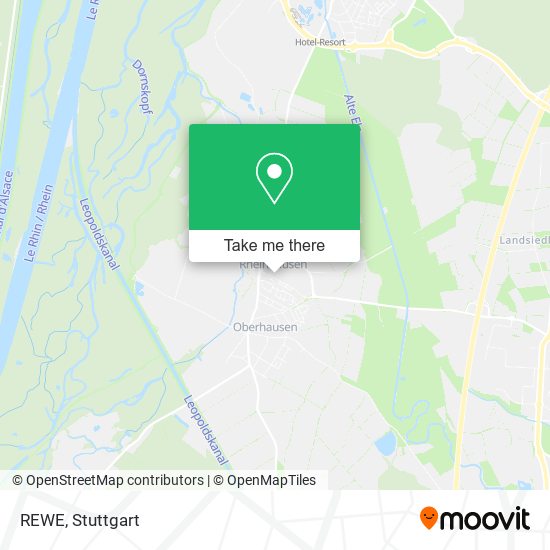 REWE map