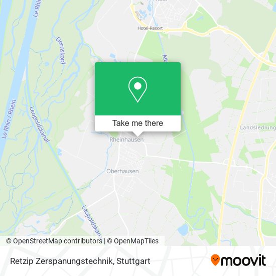 Retzip Zerspanungstechnik map