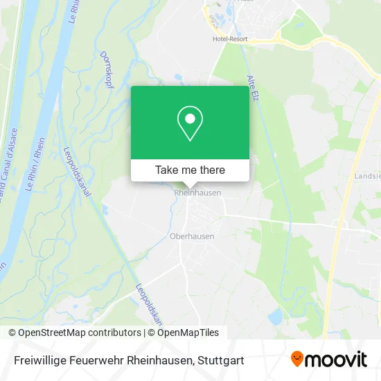 Карта Freiwillige Feuerwehr Rheinhausen