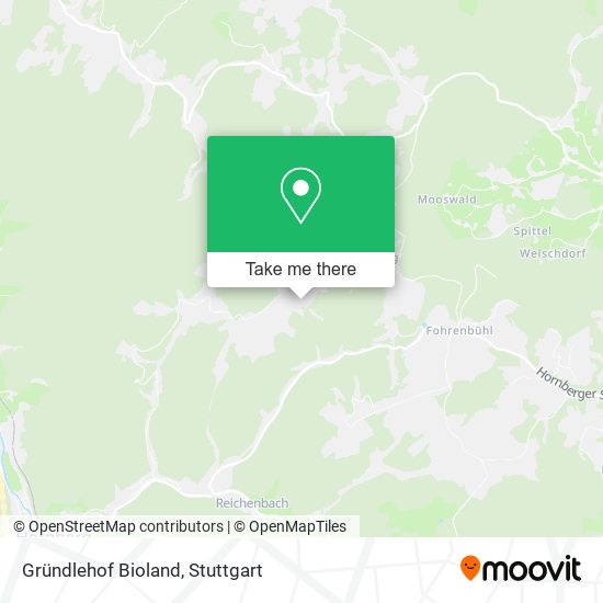 Gründlehof Bioland map