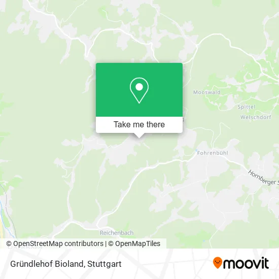 Карта Gründlehof Bioland