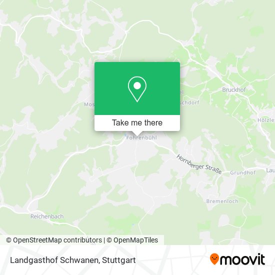 Landgasthof Schwanen map