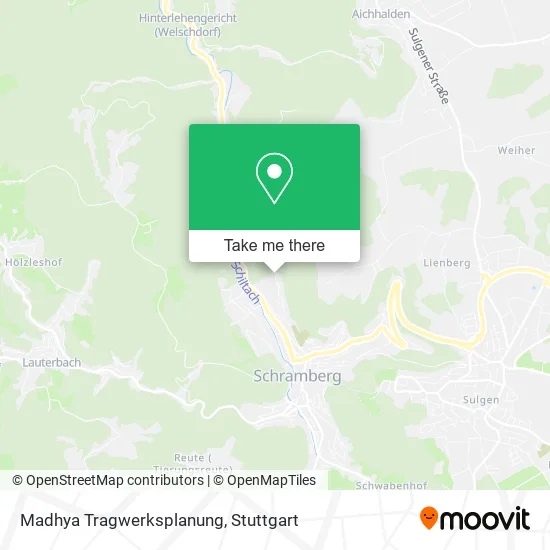 Карта Madhya Tragwerksplanung