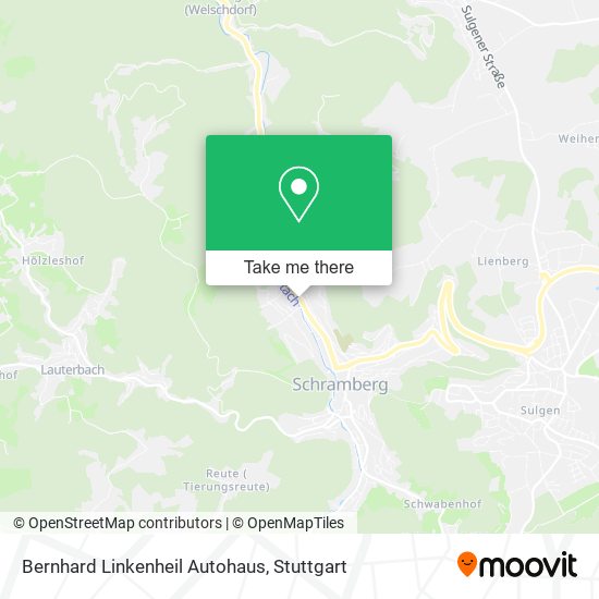 Bernhard Linkenheil Autohaus map