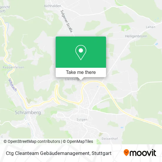 Карта Ctg Cleanteam Gebäudemanagement