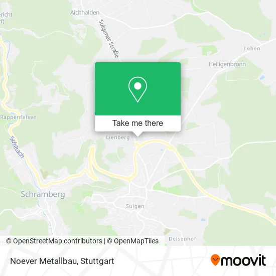 Карта Noever Metallbau