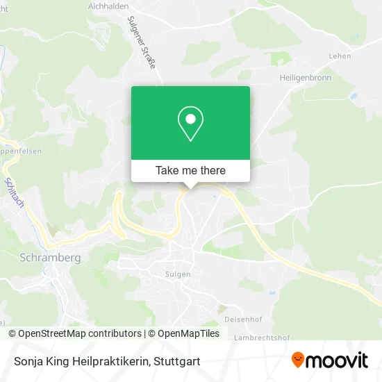 Карта Sonja King Heilpraktikerin