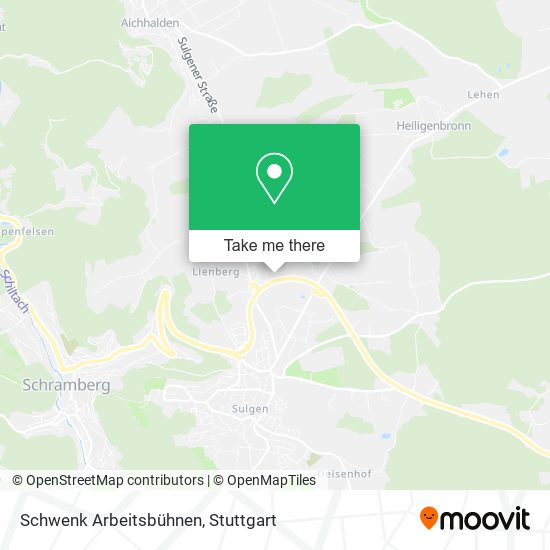 Карта Schwenk Arbeitsbühnen