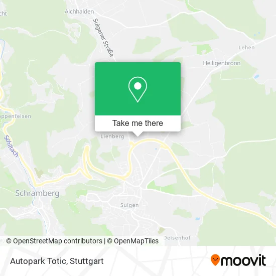 Карта Autopark Totic