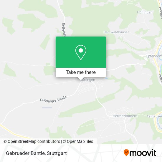 Gebrueder Bantle map