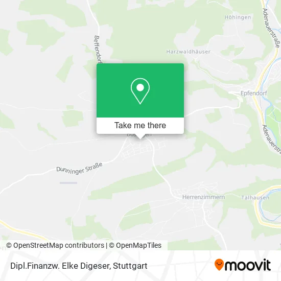Карта Dipl.Finanzw. Elke Digeser