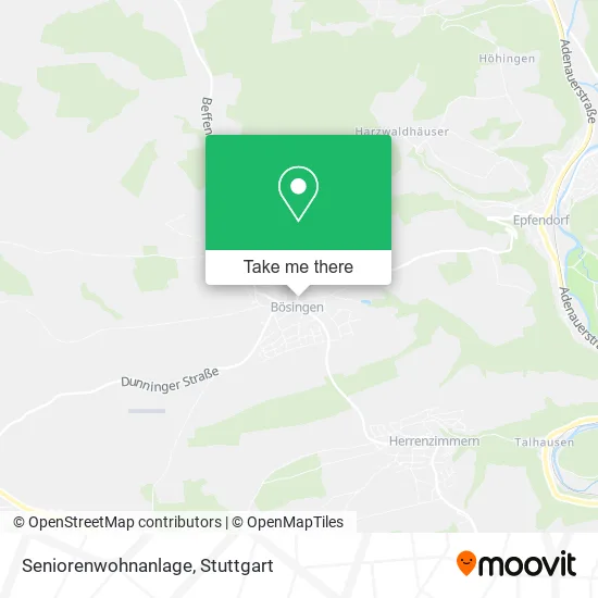 Карта Seniorenwohnanlage