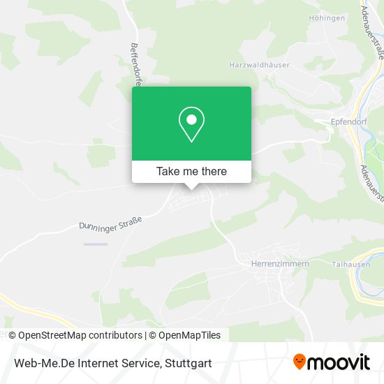 Карта Web-Me.De Internet Service