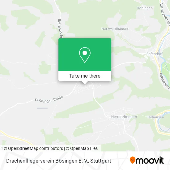 Карта Drachenfliegerverein Bösingen E. V.