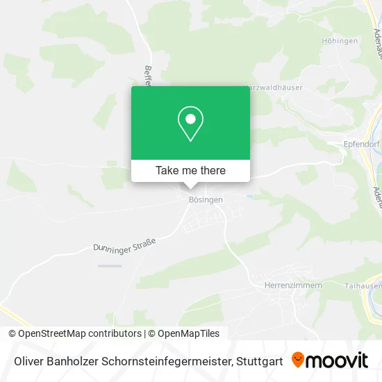 Карта Oliver Banholzer Schornsteinfegermeister