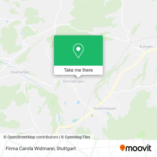 Firma Carola Widmann map