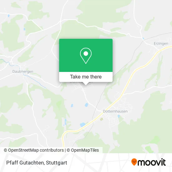 Карта Pfaff Gutachten