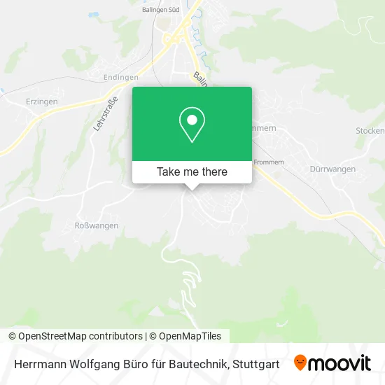 Карта Herrmann Wolfgang Büro für Bautechnik