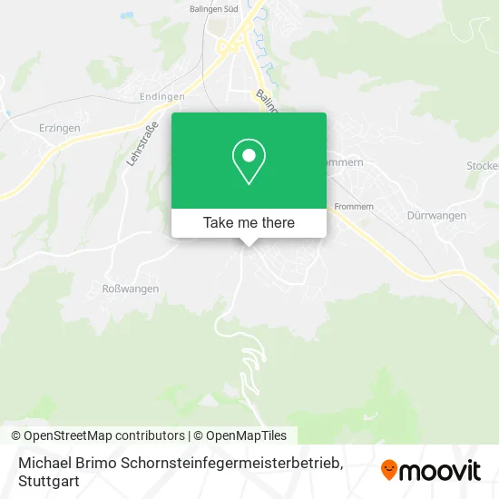 Карта Michael Brimo Schornsteinfegermeisterbetrieb