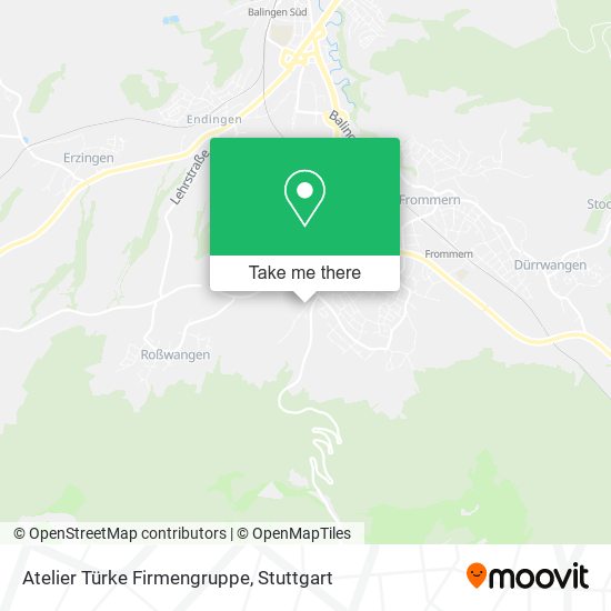 Atelier Türke Firmengruppe map