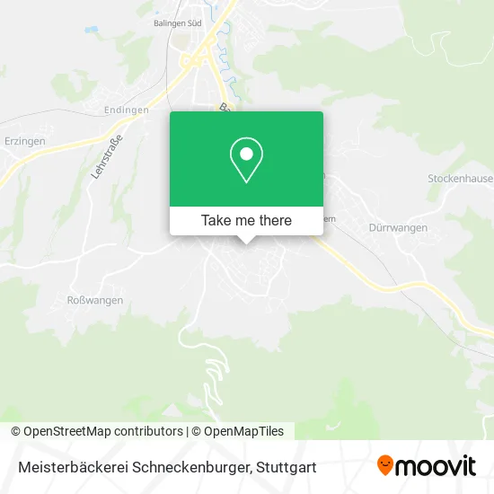 Карта Meisterbäckerei Schneckenburger