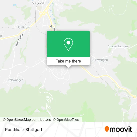 Карта Postfiliale