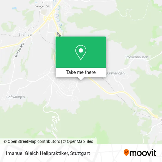 Карта Imanuel Gleich Heilpraktiker