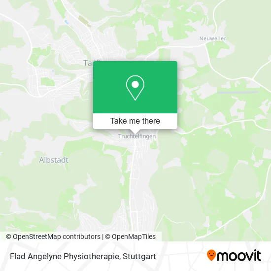 Карта Flad Angelyne Physiotherapie