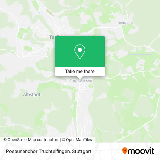 Карта Posaunenchor Truchtelfingen