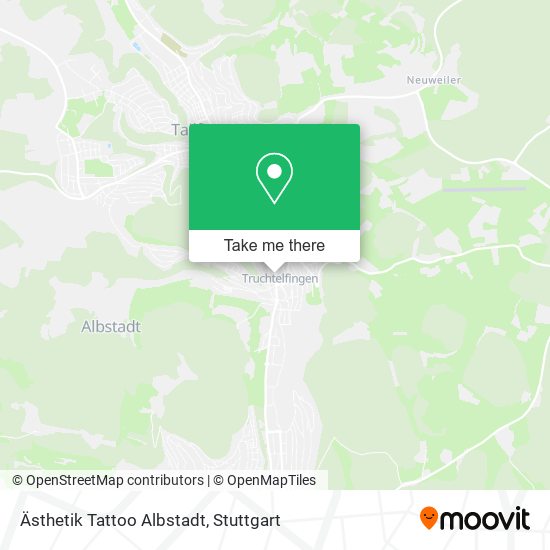 Карта Ästhetik Tattoo Albstadt