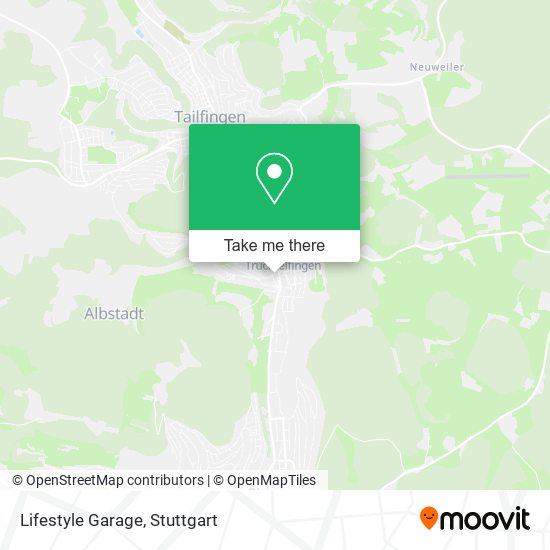 Lifestyle Garage map