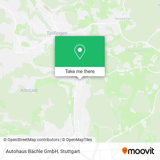 Карта Autohaus Bächle GmbH