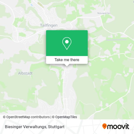 Biesinger Verwaltungs map