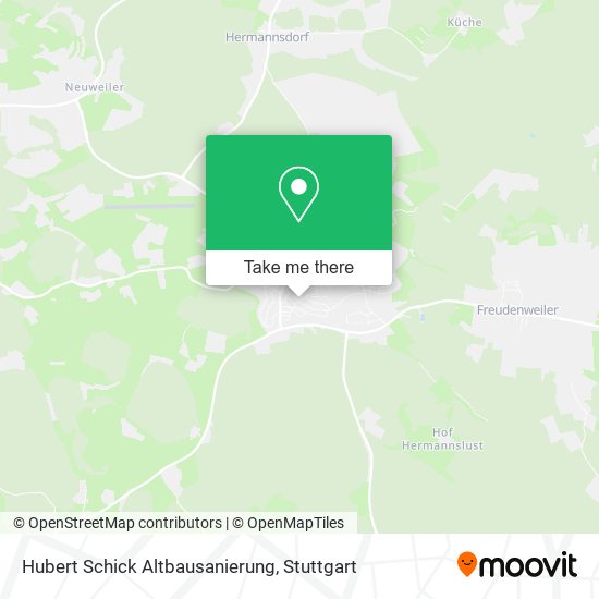 Hubert Schick Altbausanierung map