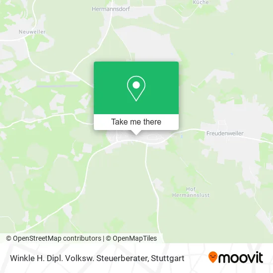 Карта Winkle H. Dipl. Volksw. Steuerberater